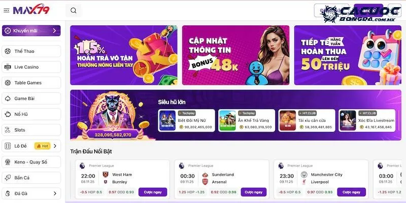 Max79 - Thiên đường giải trí uy tín hàng đầu năm 2025 1 Giới thiệu sơ về nhà cái - Max79