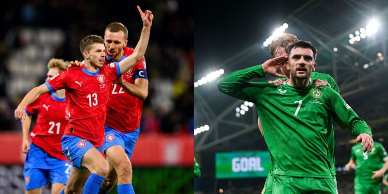 Czech Republic vs Ireland sẽ khá cân bằng