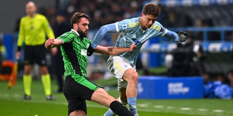 Juventus vs Sassuolo có phong độ trái ngược gần đây