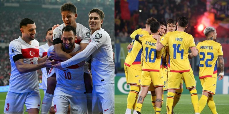 Turkey vs Romania có phong độ tương đồng