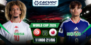 Soi Kèo Tunisia Vs Nhật Bản 11h00 21/06 World Cup 2026