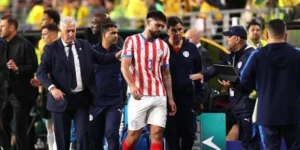 Paraguay kiệt quệ do thiếu chủ lực Omar Alderete