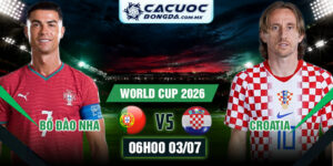 Soi Kèo Bồ Đào Nha Vs Croatia 06h00 03/07 World Cup 2026